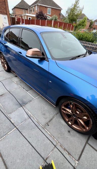 BMW Maintenance wash 